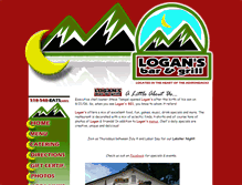 Tablet Screenshot of logans921.com